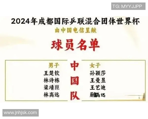 成都乒乓球队在世界杯中的精彩表现与实力分析